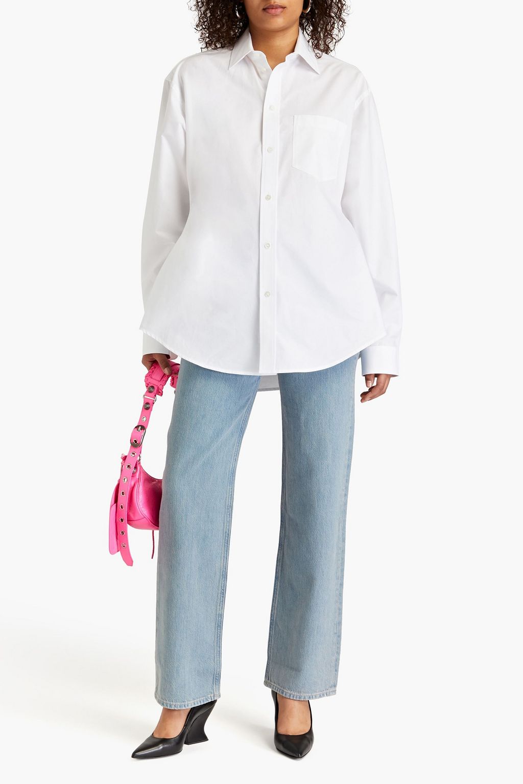 BALENCIAGA Cotton-poplin shirt