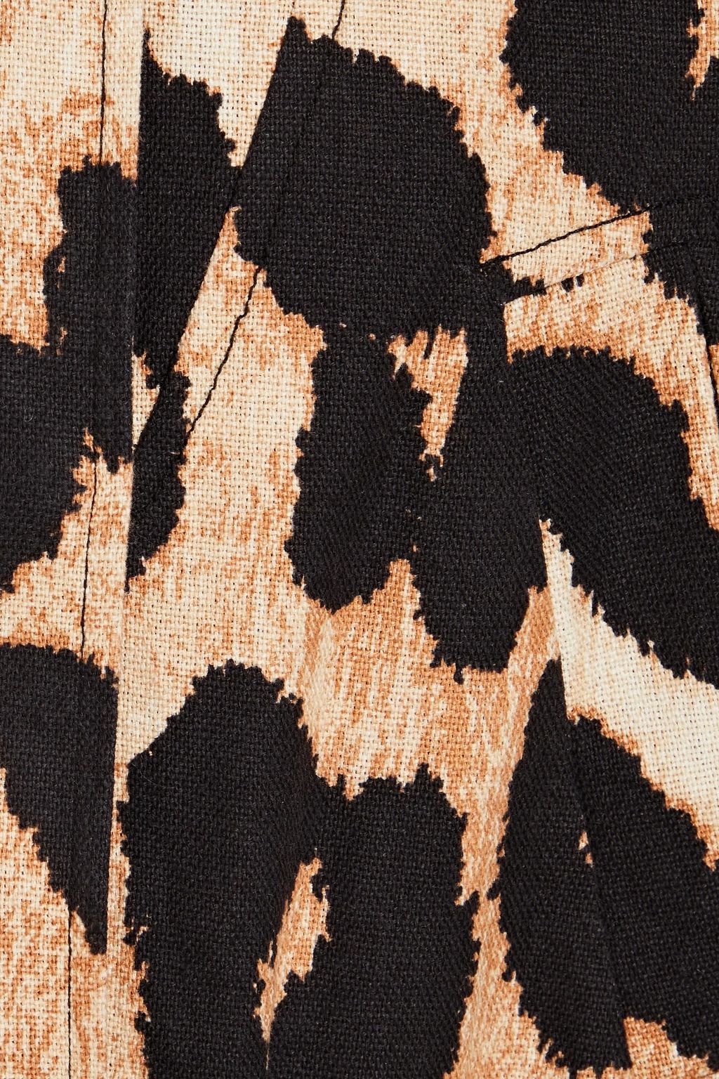 GANNI Leopard-print canvas jacket