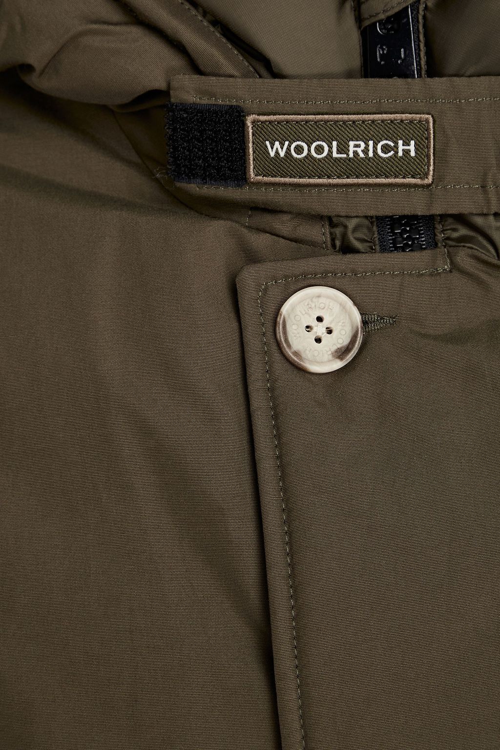 WOOLRICH Cotton-blend shell hooded parka