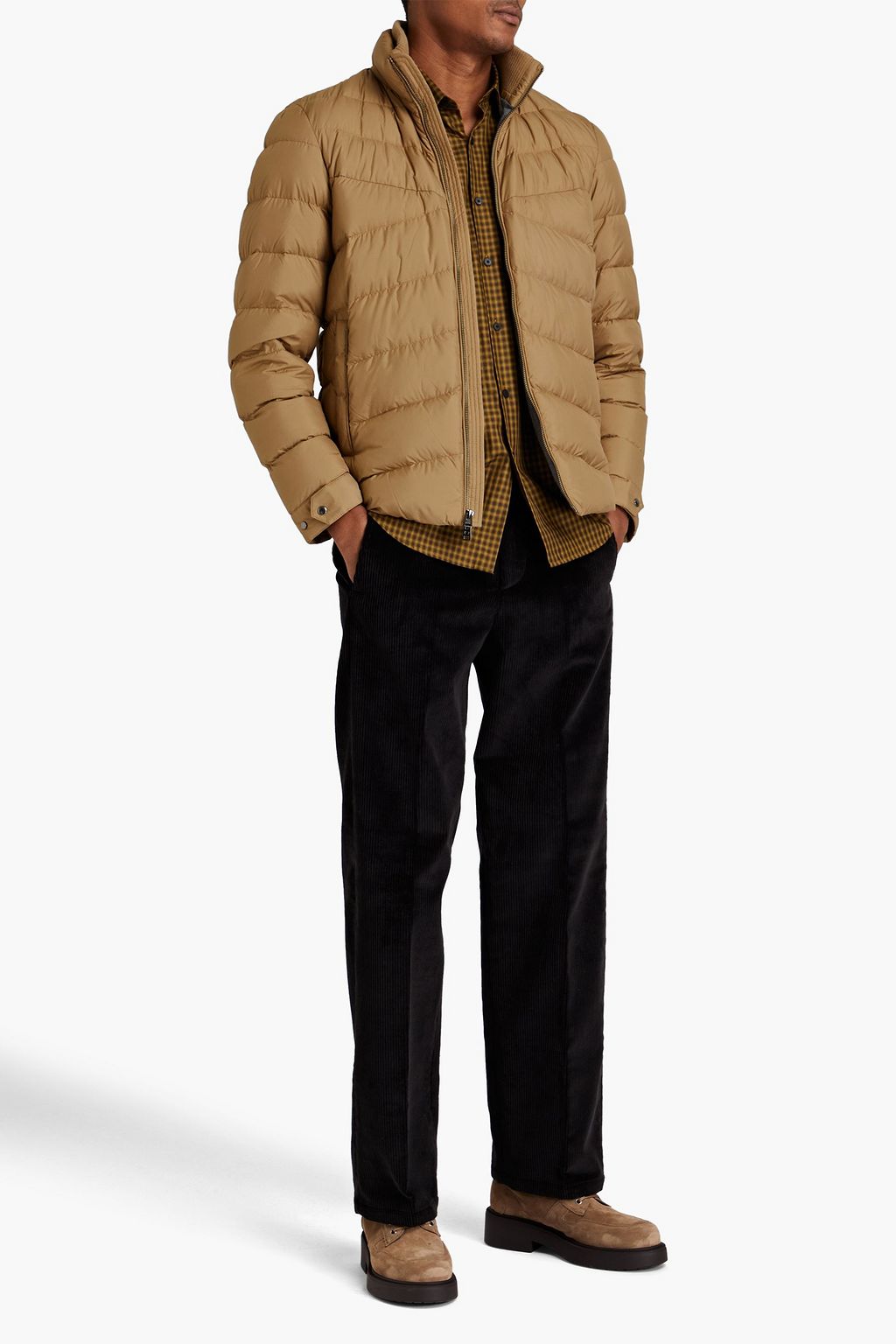 WOOLRICH Quilted shell down jacket