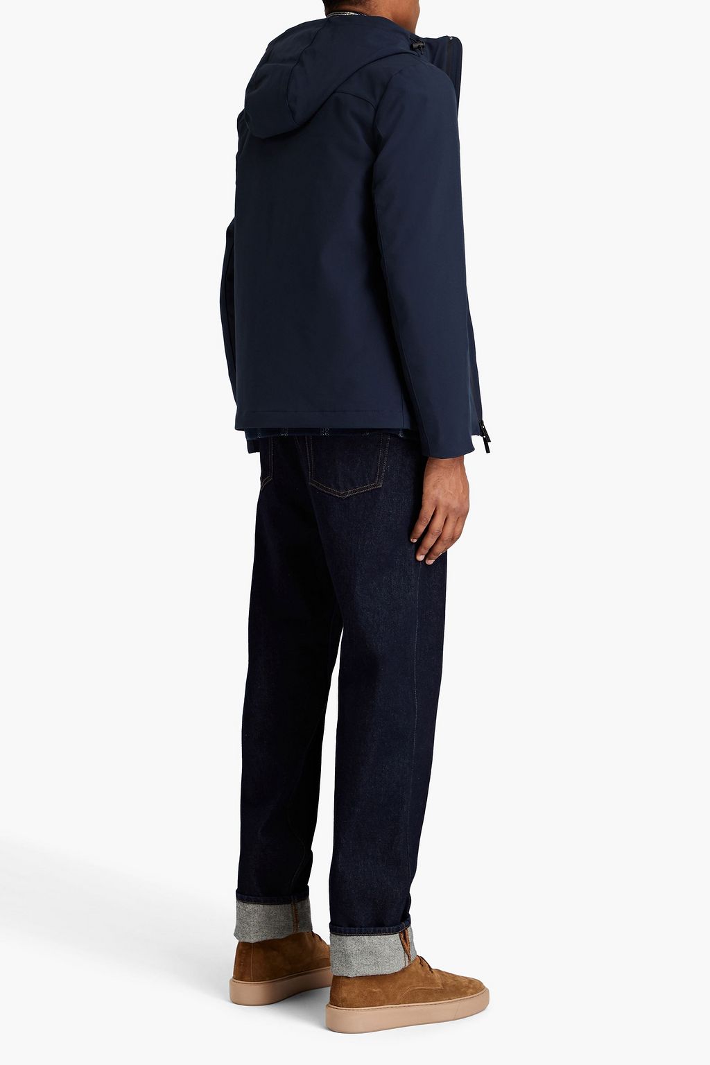 WOOLRICH Shell hooded jacket