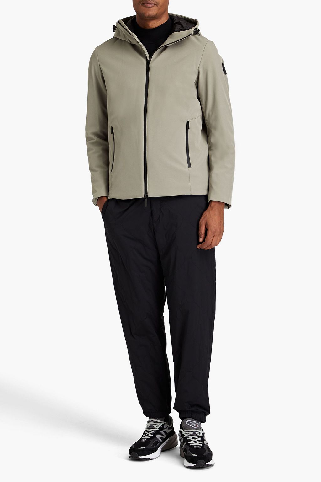 WOOLRICH Shell hooded jacket