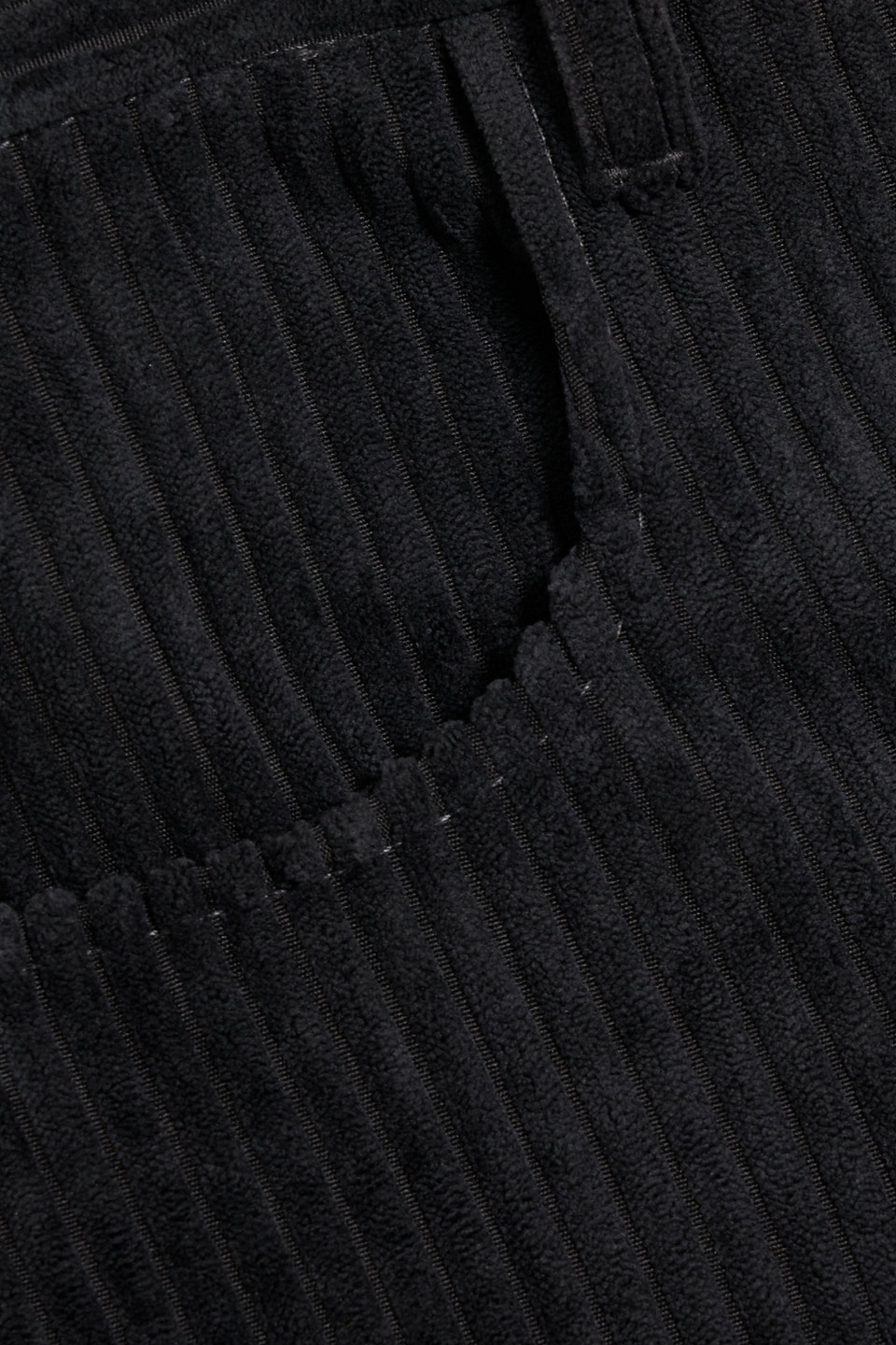 Isabel Marant Étoile Beldenae Corduroy Tapered Pants In Anthracite