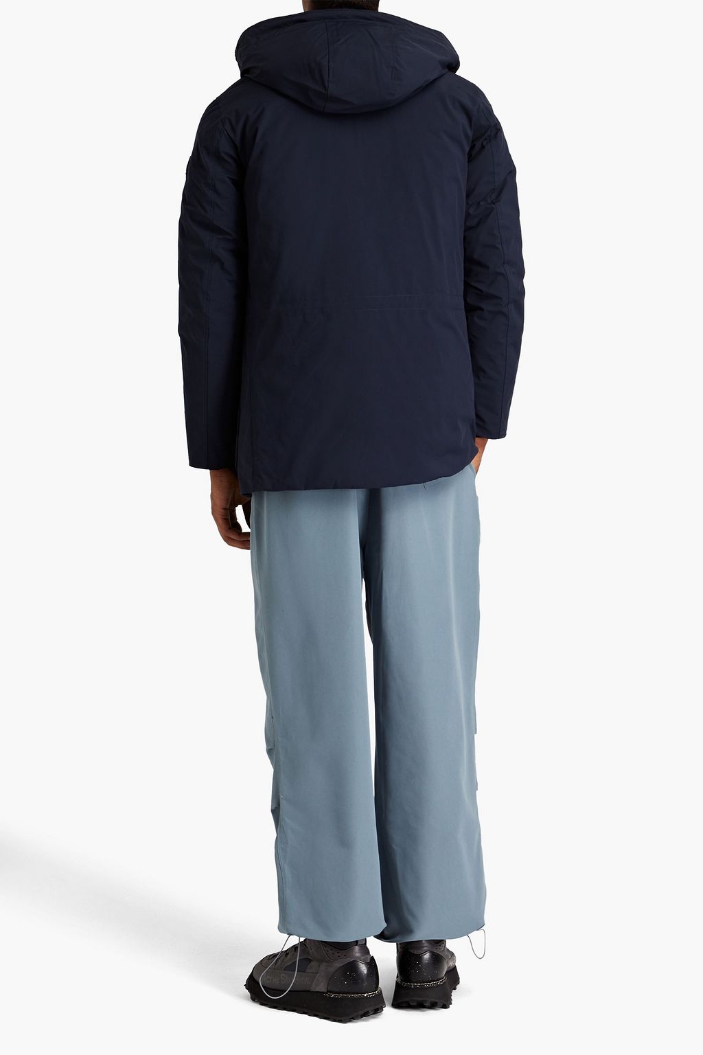 WOOLRICH معطف باركا من قماش عازل مصنوع من مزيج من القطن