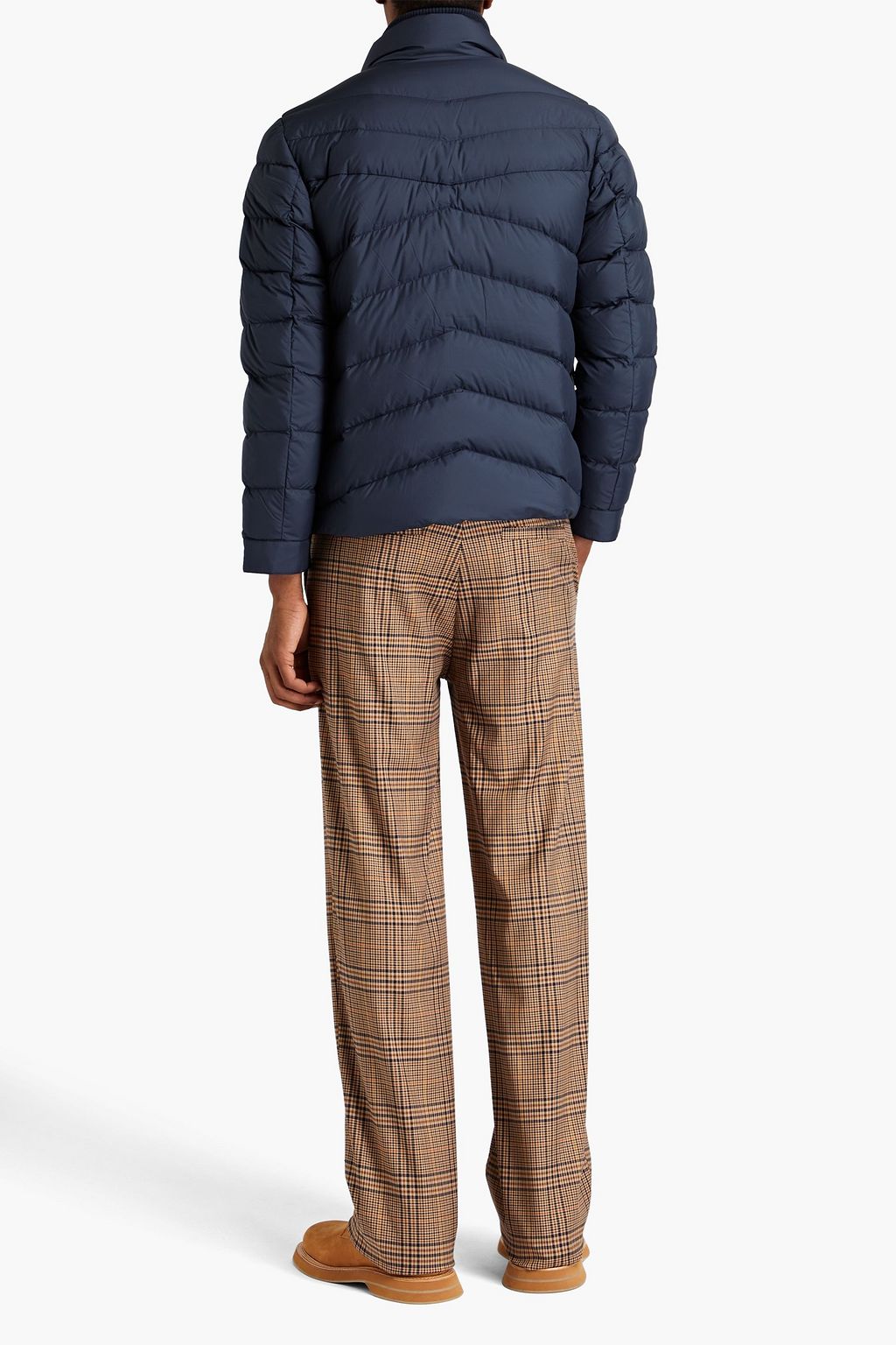 WOOLRICH 퀼팅 쉘 다운 재킷
