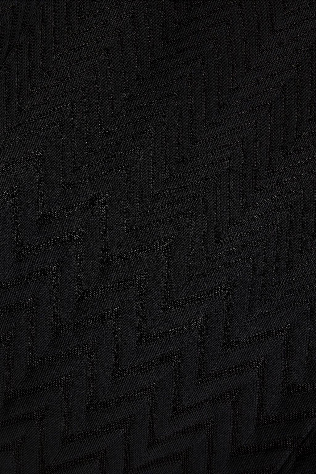 MISSONI فستان من مزيج من القطن بحبكة كروشيه مزين بأزرار