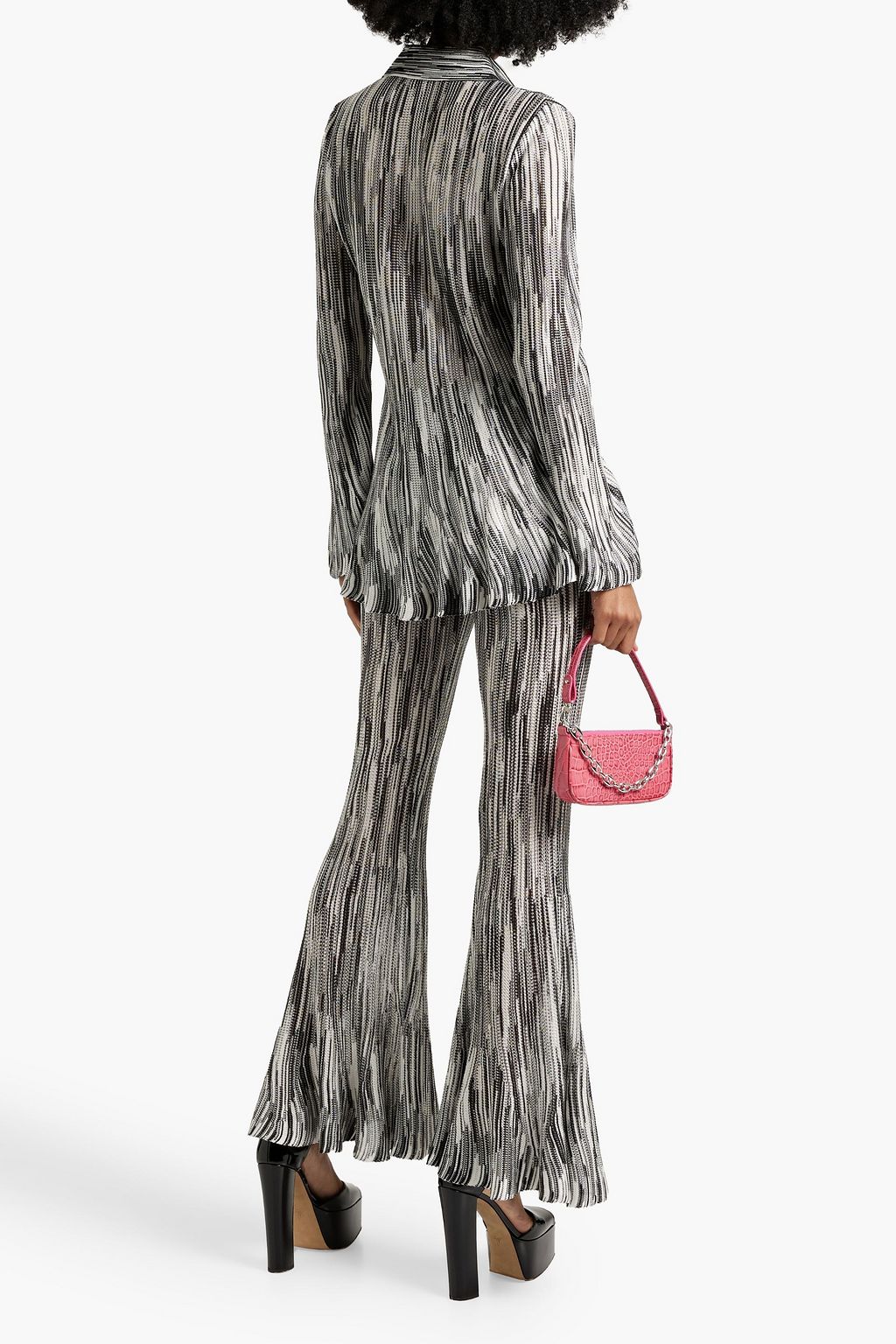 MISSONI Crochet-knit flared pants