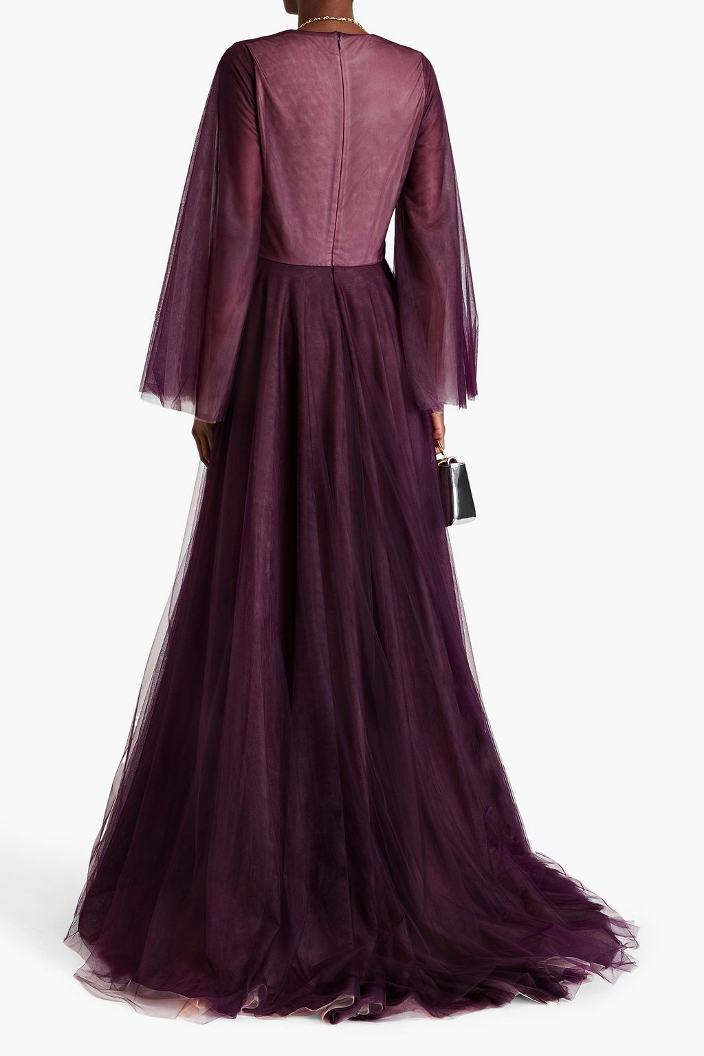 COSTARELLOS Jolie tulle gown