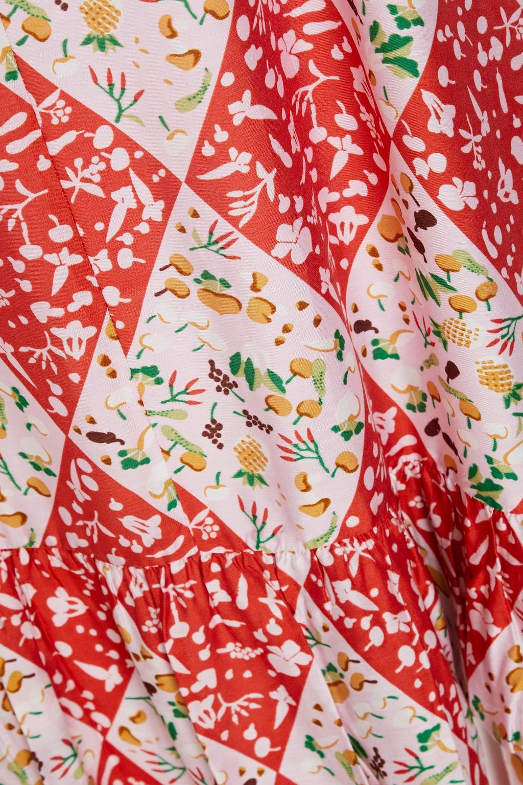 DIANE VON FURSTENBERG Fortina printed voile midi dress
