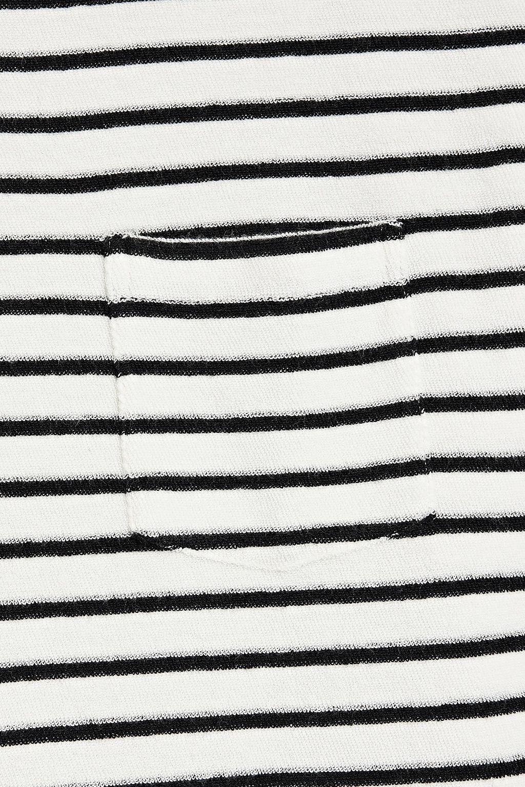 FRESCOBOL CARIOCA Striped cotton-terry T-shirt
