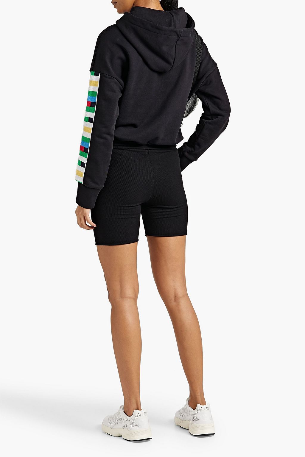 MISSONI Embroidered French cotton-terry hoodie