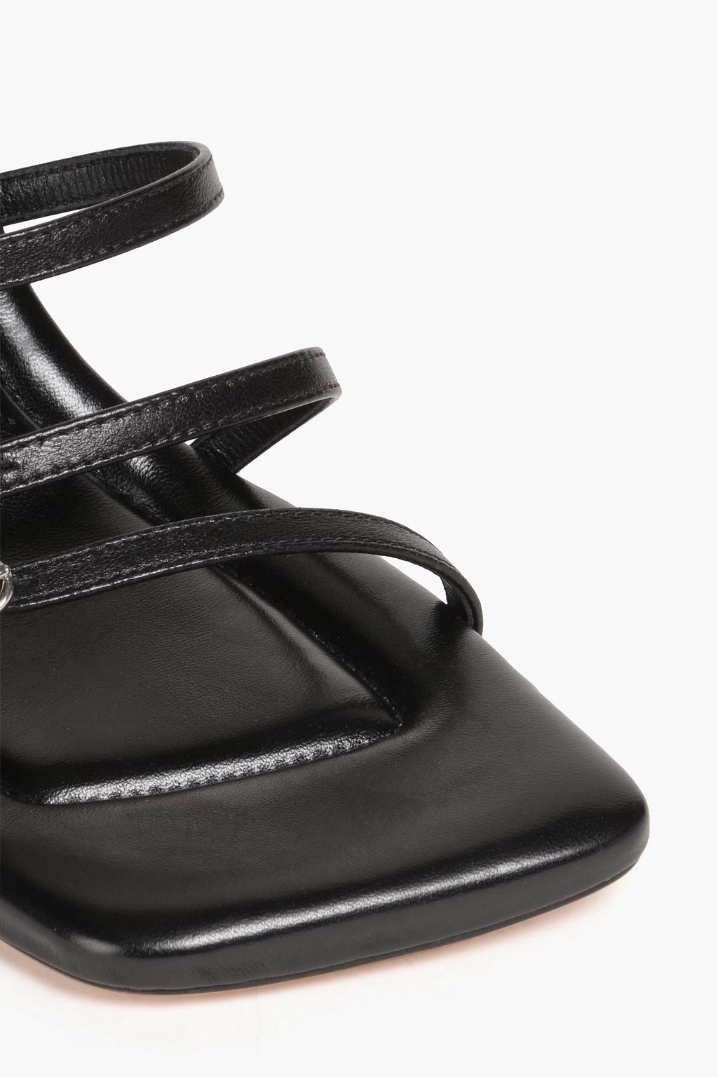PROENZA SCHOULER حذاء ميول مصنوع من الجلد ومزين بإبزيم