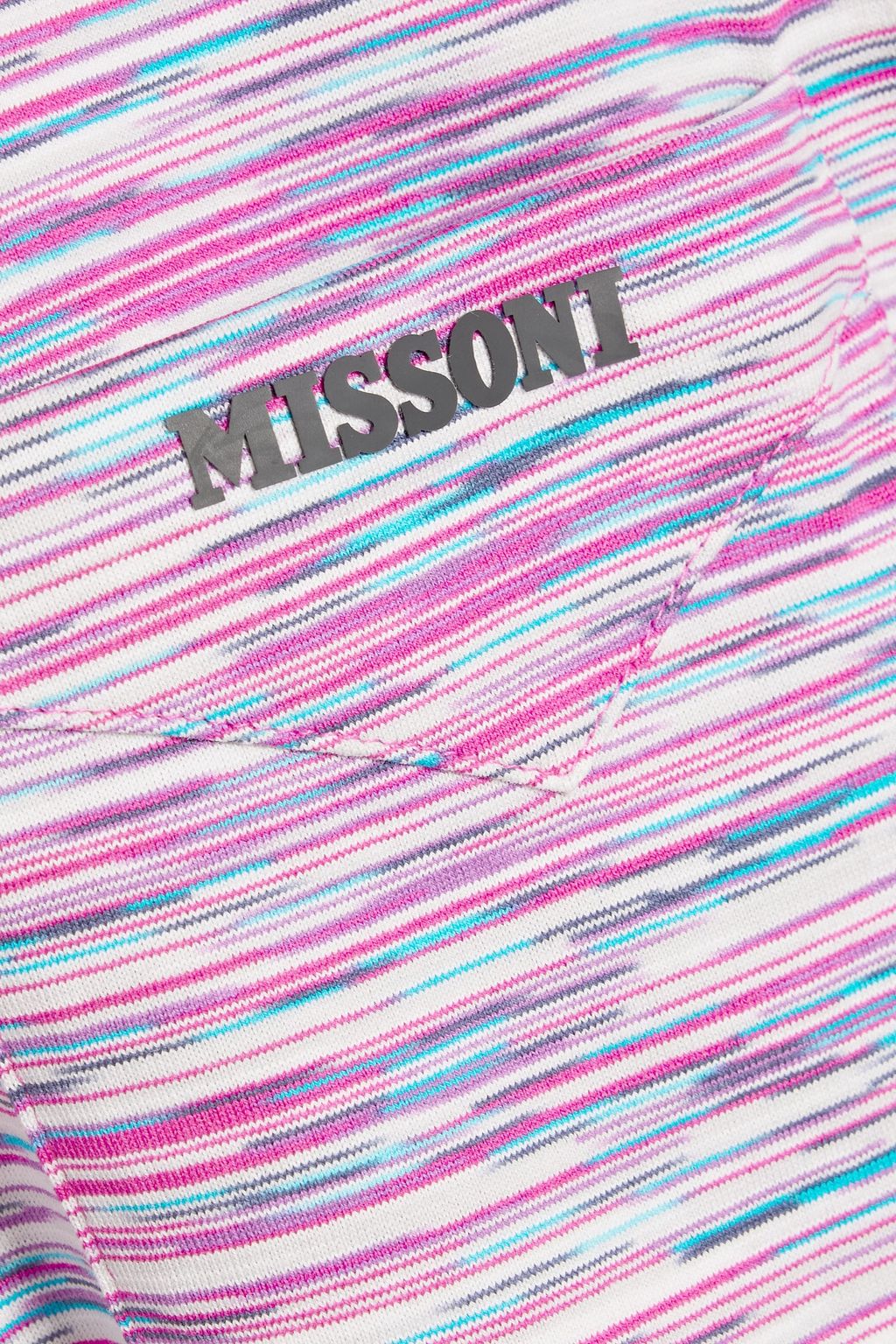 MISSONI Space-dyed cotton-jersey shirt