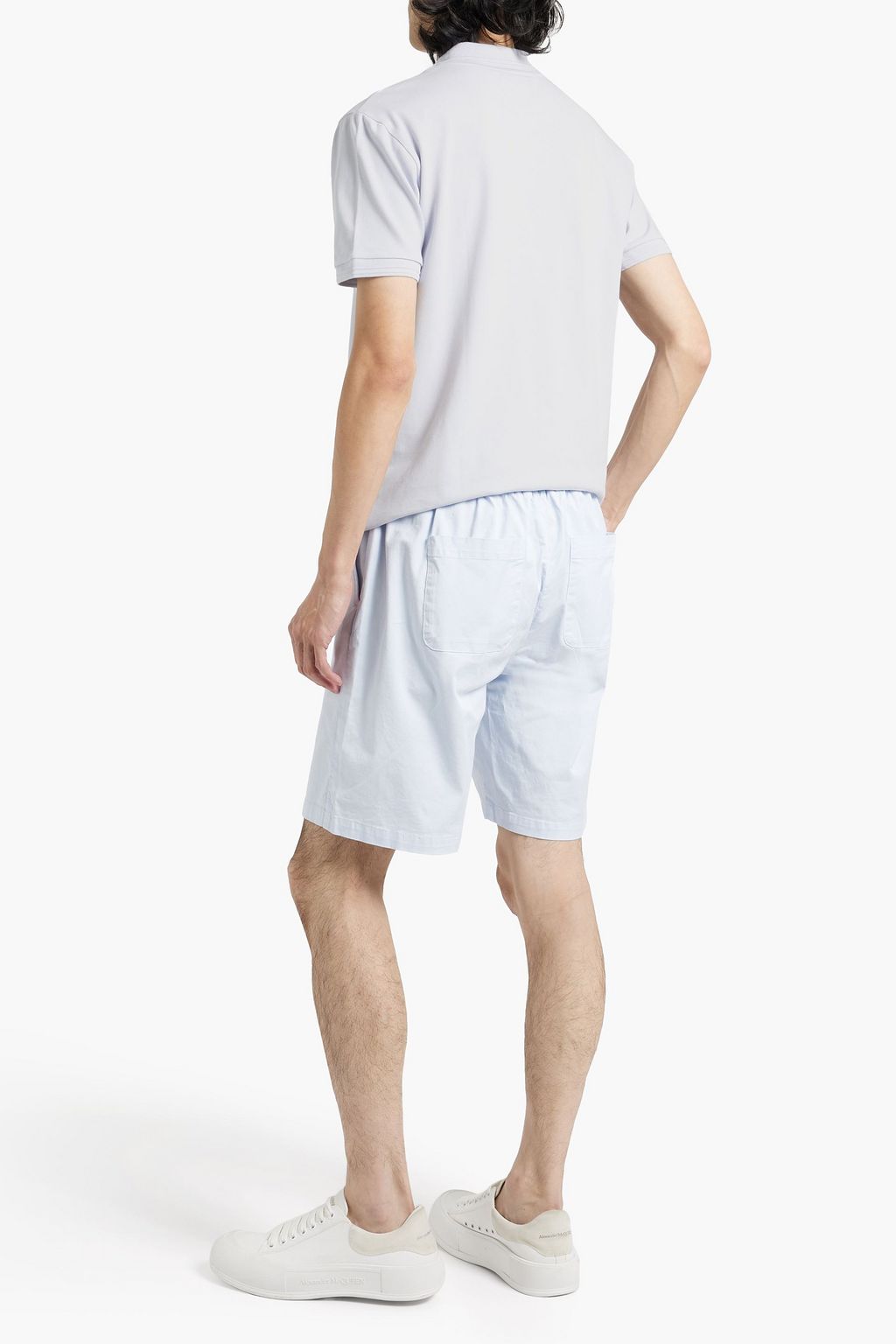 FRESCOBOL CARIOCA Dias stretch-cotton and Lyocell-blend piqué polo shirt