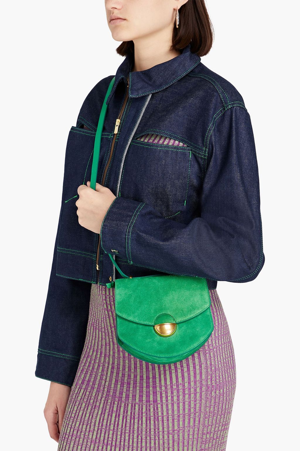 PROENZA SCHOULER Dia suede shoulder bag
