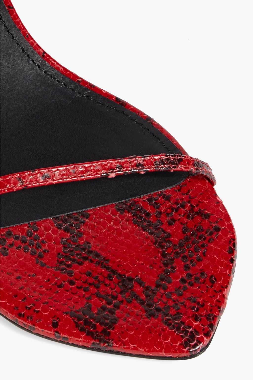 ISABEL MARANT Aridee snake-effect leather sandals