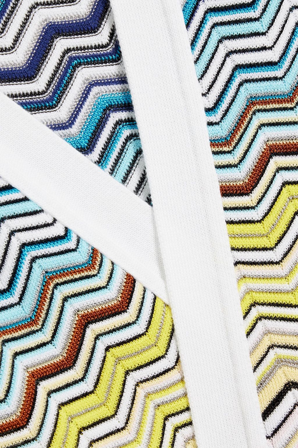 MISSONI Crochet-knit cotton-blend cardigan