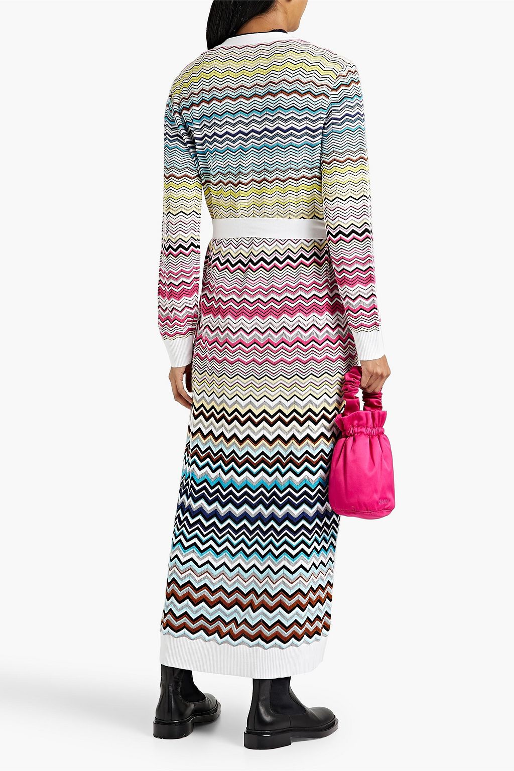 MISSONI Crochet-knit cotton-blend cardigan