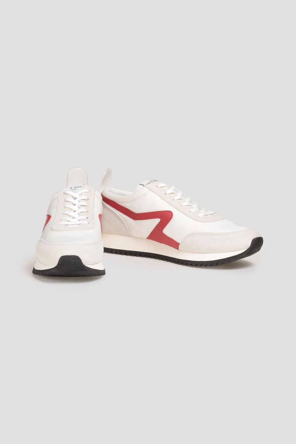 RAG & BONE Retro Runner スエード&レザー&シェル スニーカー