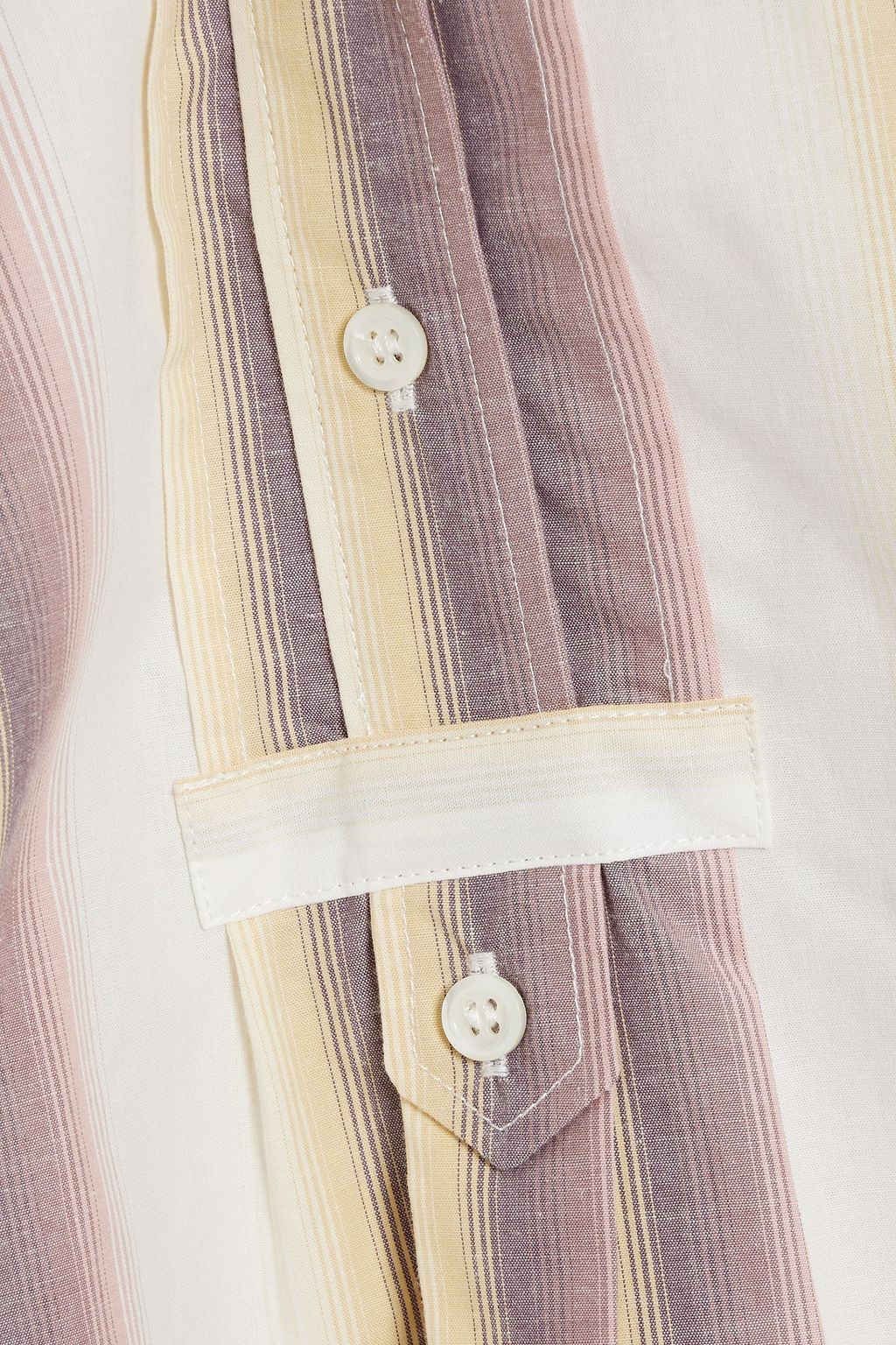 MARANT ÉTOILE Jamet striped cotton-poplin top