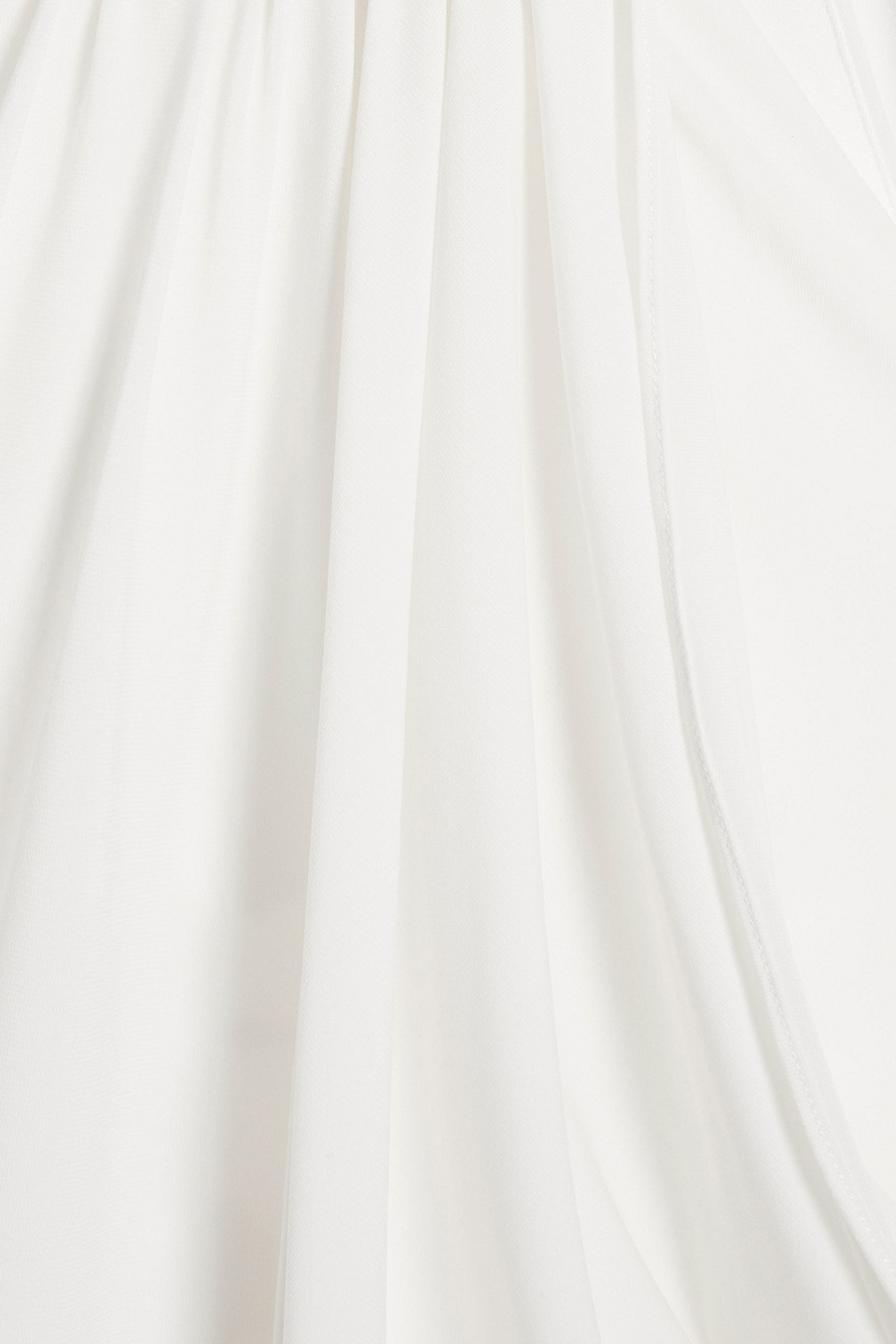 HALSTON ELSIE COLD-SHOULDER STRETCH-JERSEY MINI DRESS 