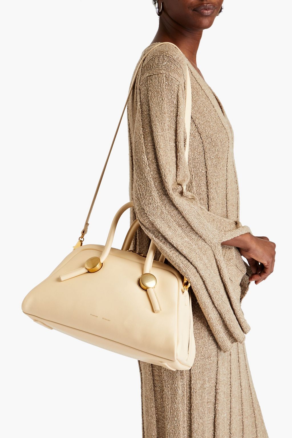 PROENZA SCHOULER Bowler leather tote