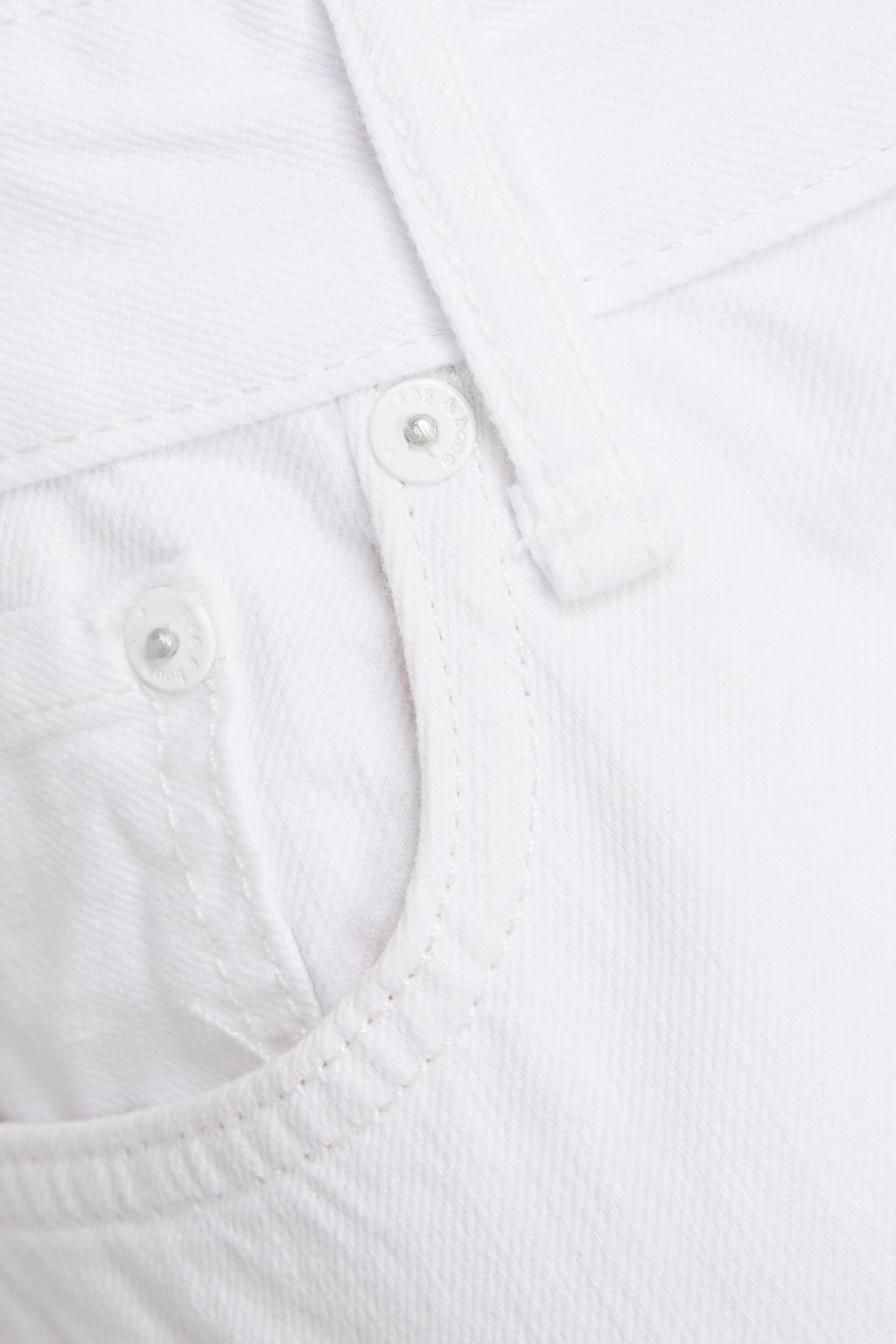 RAG & BONE جينز بخصر منخفض الارتفاع وأرجل ضيقة