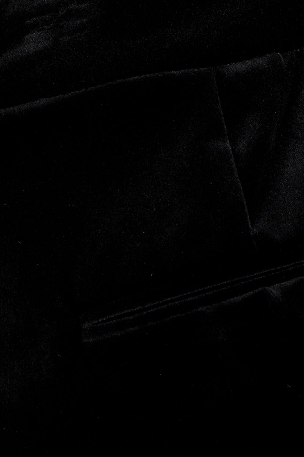 IRIS & INK Felicity cotton-blend velvet flared pants