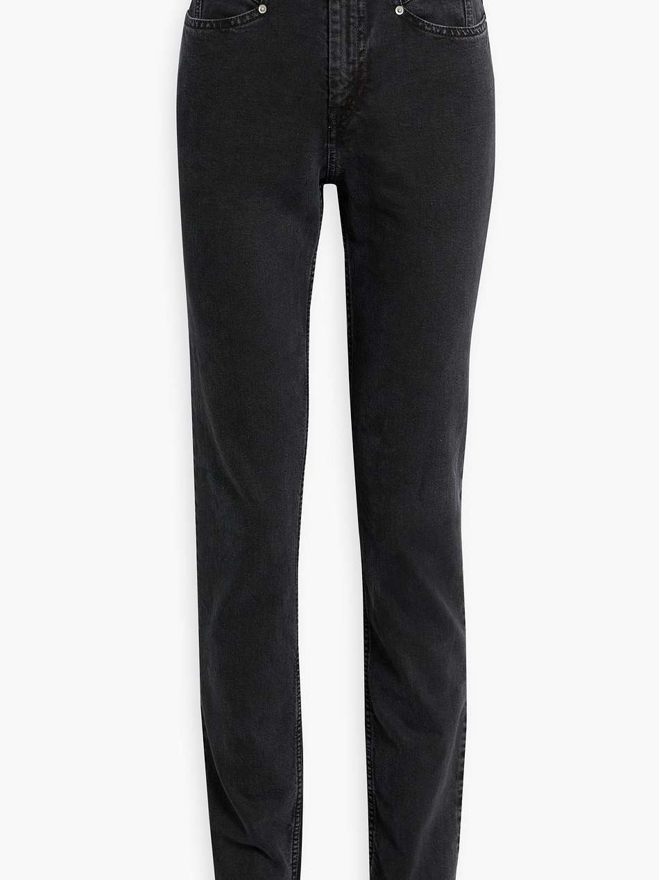 nominic high-rise slim-leg jeans