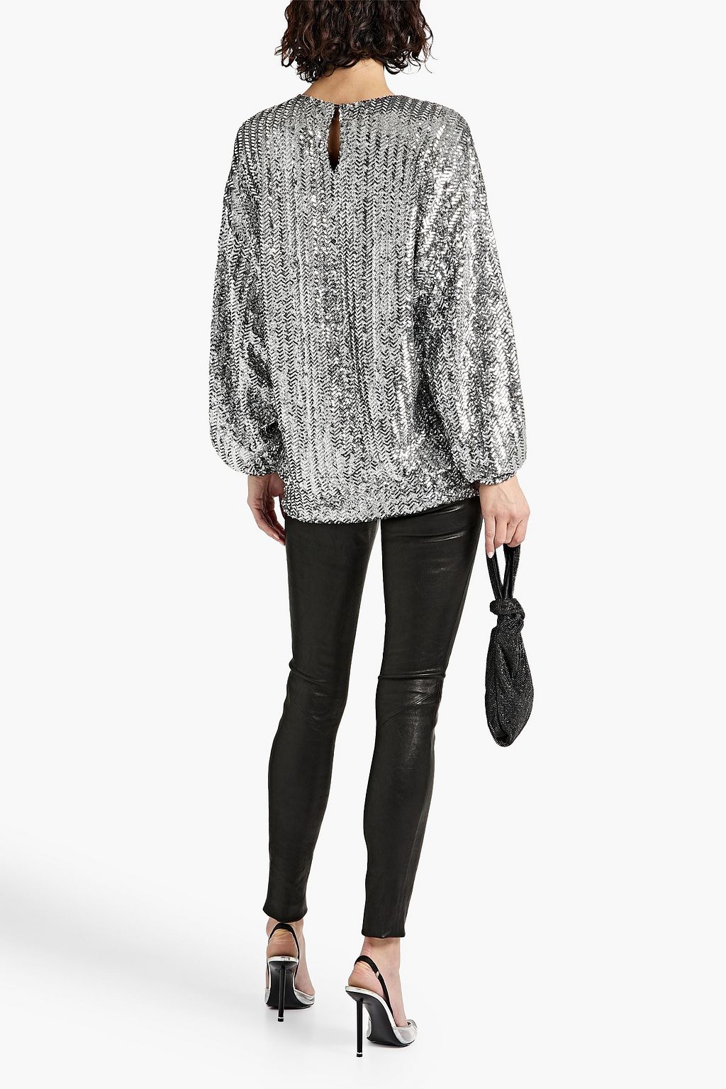 ISABEL MARANT Olivia sequined tulle top
