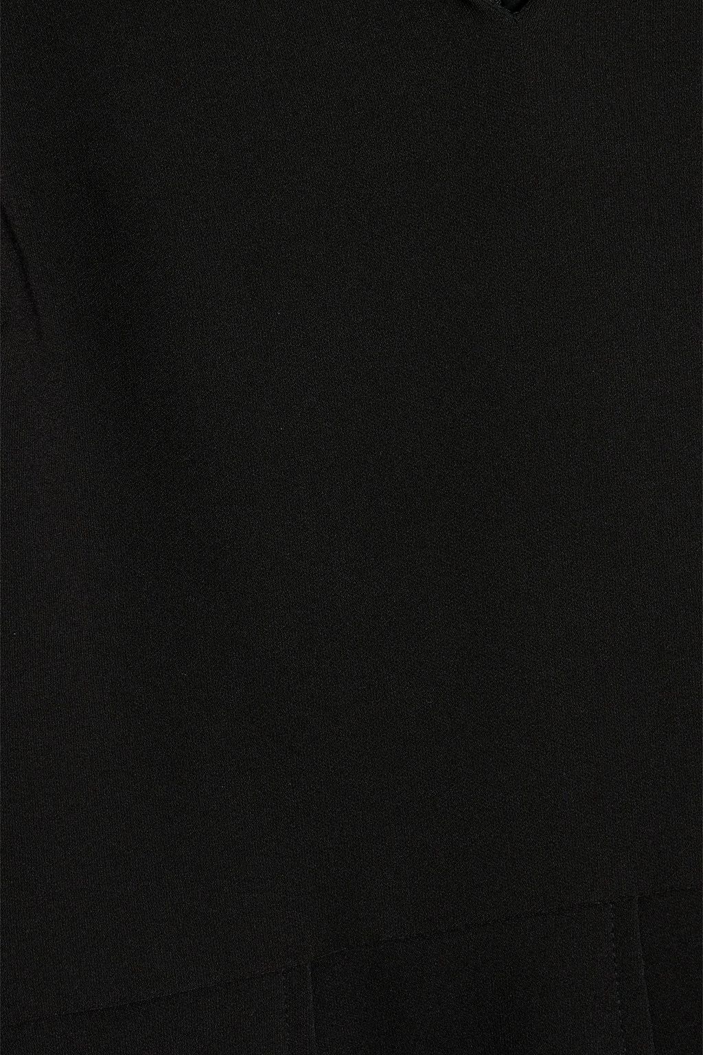 MIKAEL AGHAL Plissiertes Kleid aus Crêpe