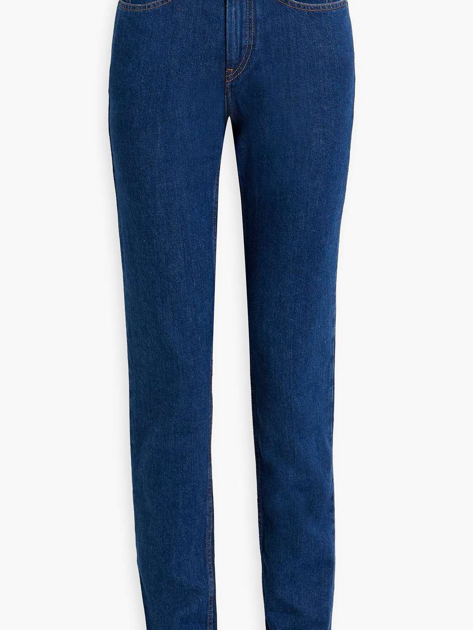 nominic high-rise slim-leg jeans