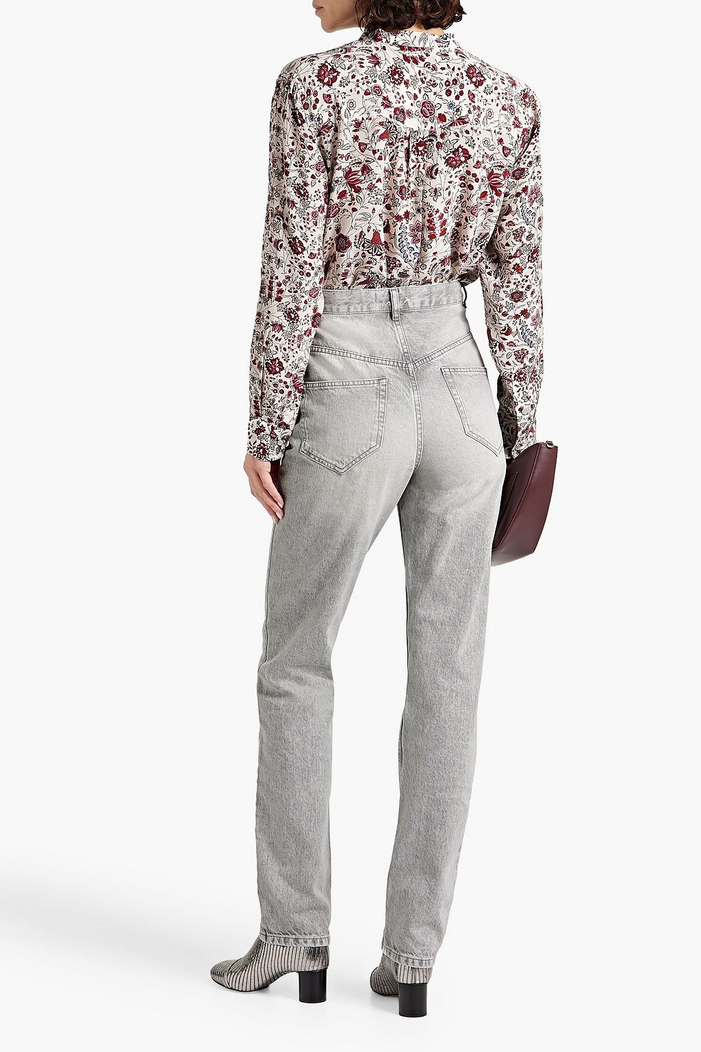 ISABEL MARANT High-rise straight-leg jeans