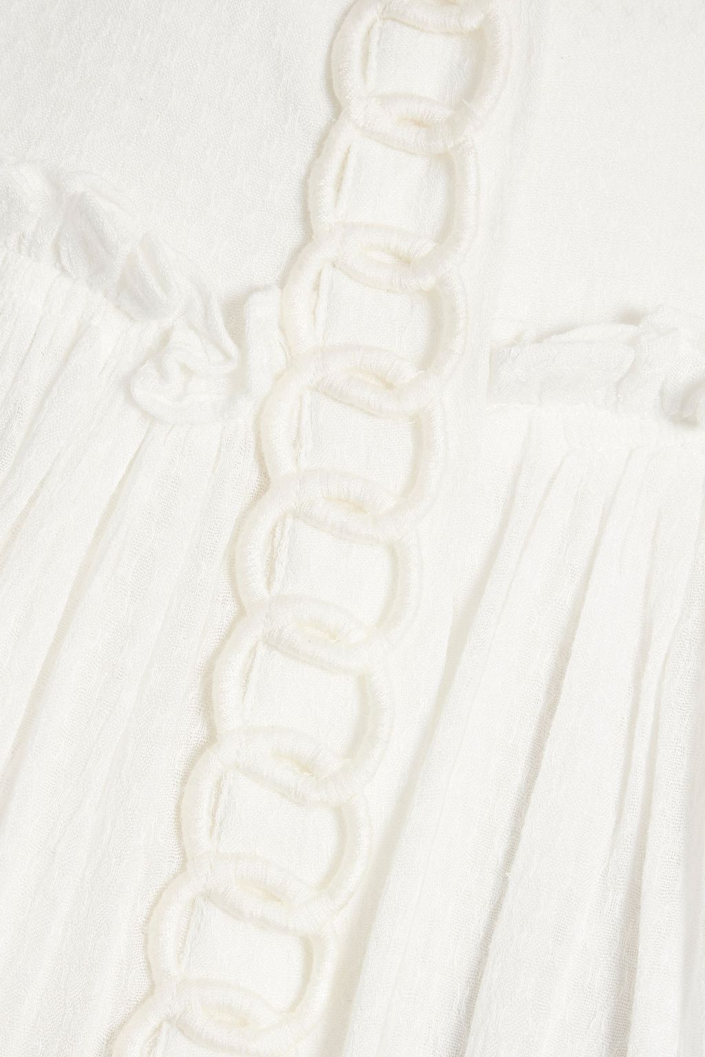 ISABEL MARANT Dahlia embroidered crepe blouse