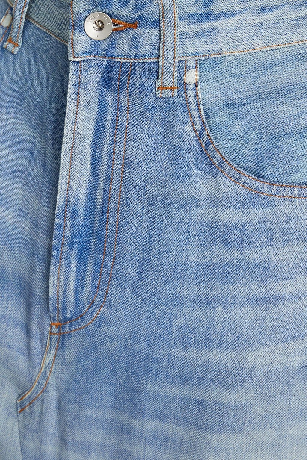 RAG & BONE 프린트 텐셀 맥시 스커트