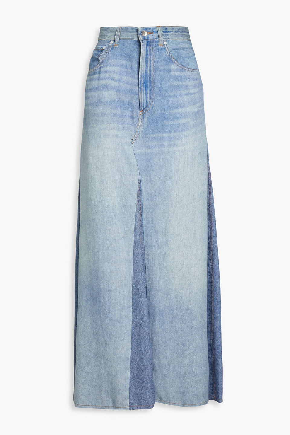 rag & bone - Printed Tencel maxi skirt
