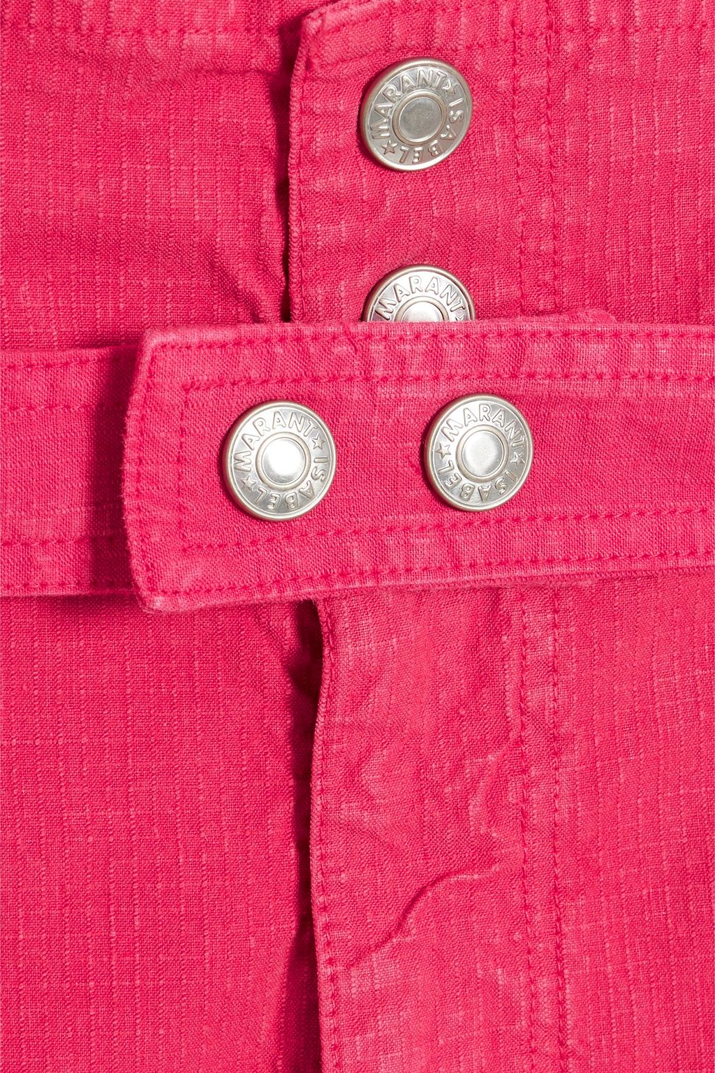 ISABEL MARANT Effie stretch-linen and cotton-blend ripstop shorts