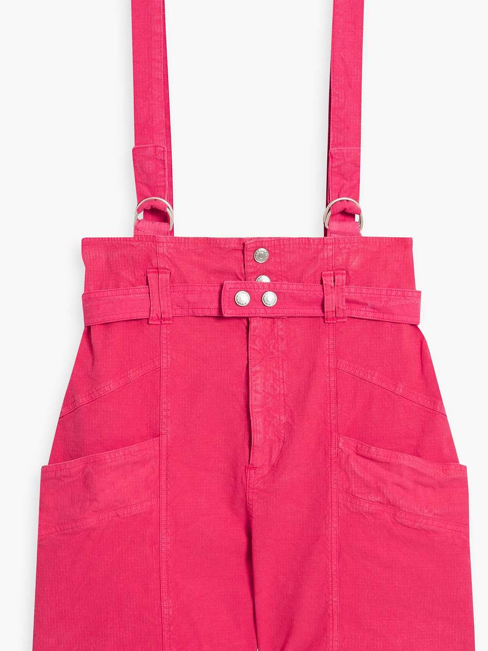 effie stretch-linen and cotton-blend ripstop shorts