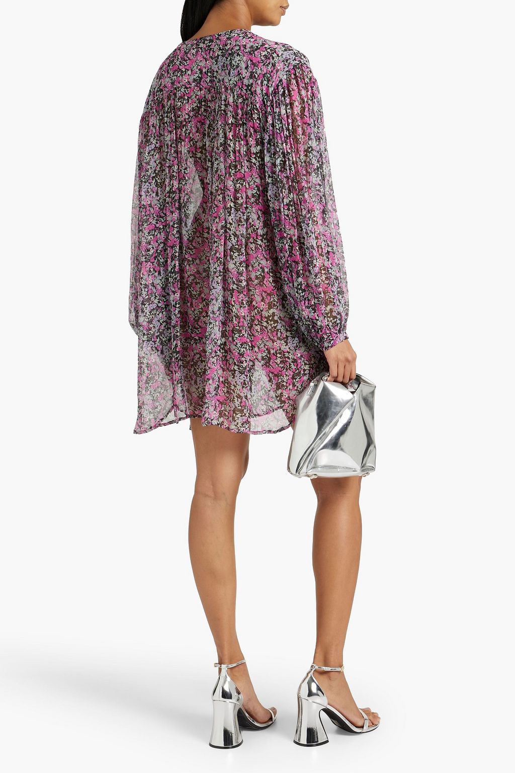 ISABEL MARANT Orion floral-print silk-georgette mini dress