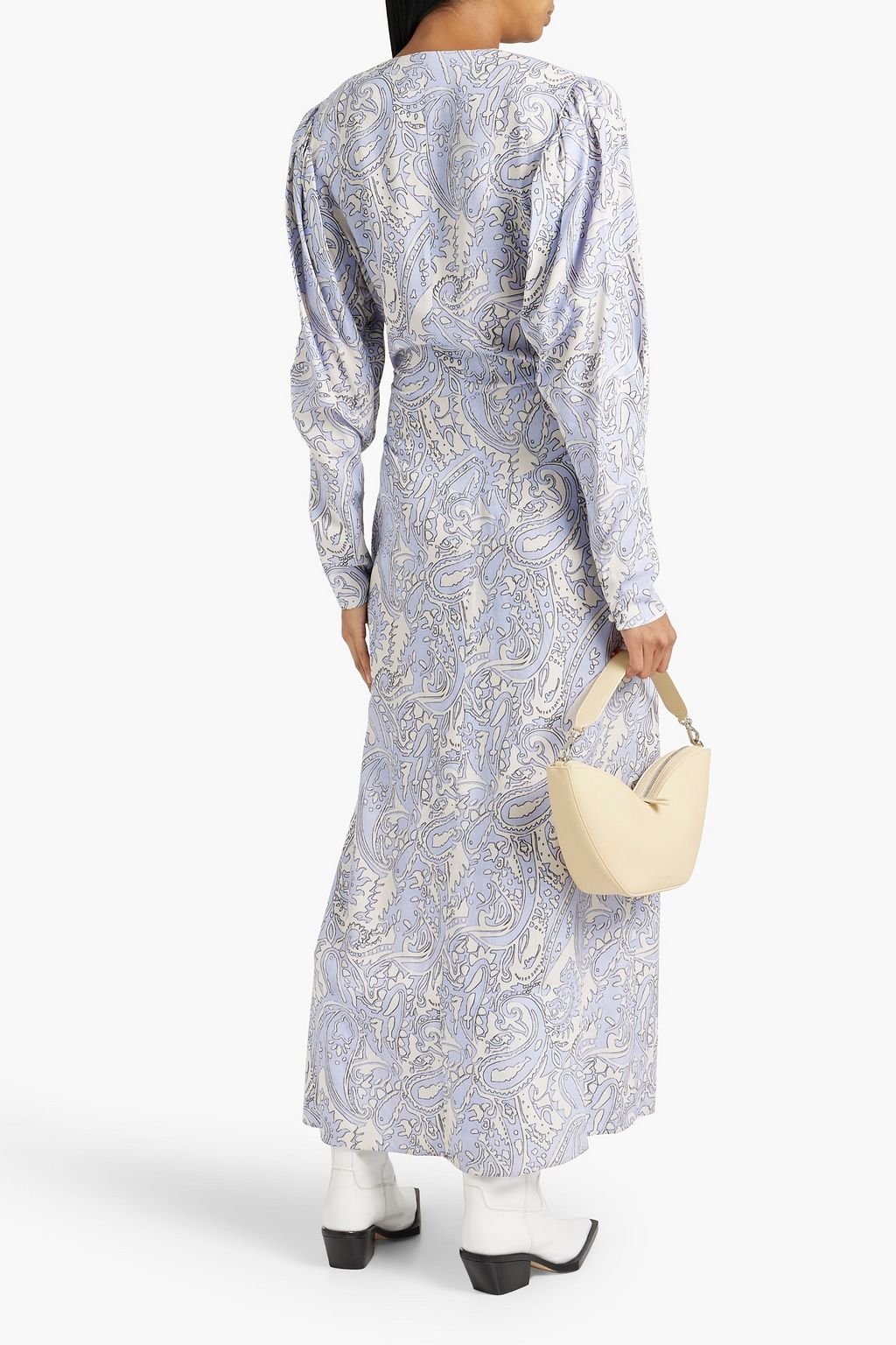 ISABEL MARANT Bagenia floral-print Lyocell-twill maxi dress