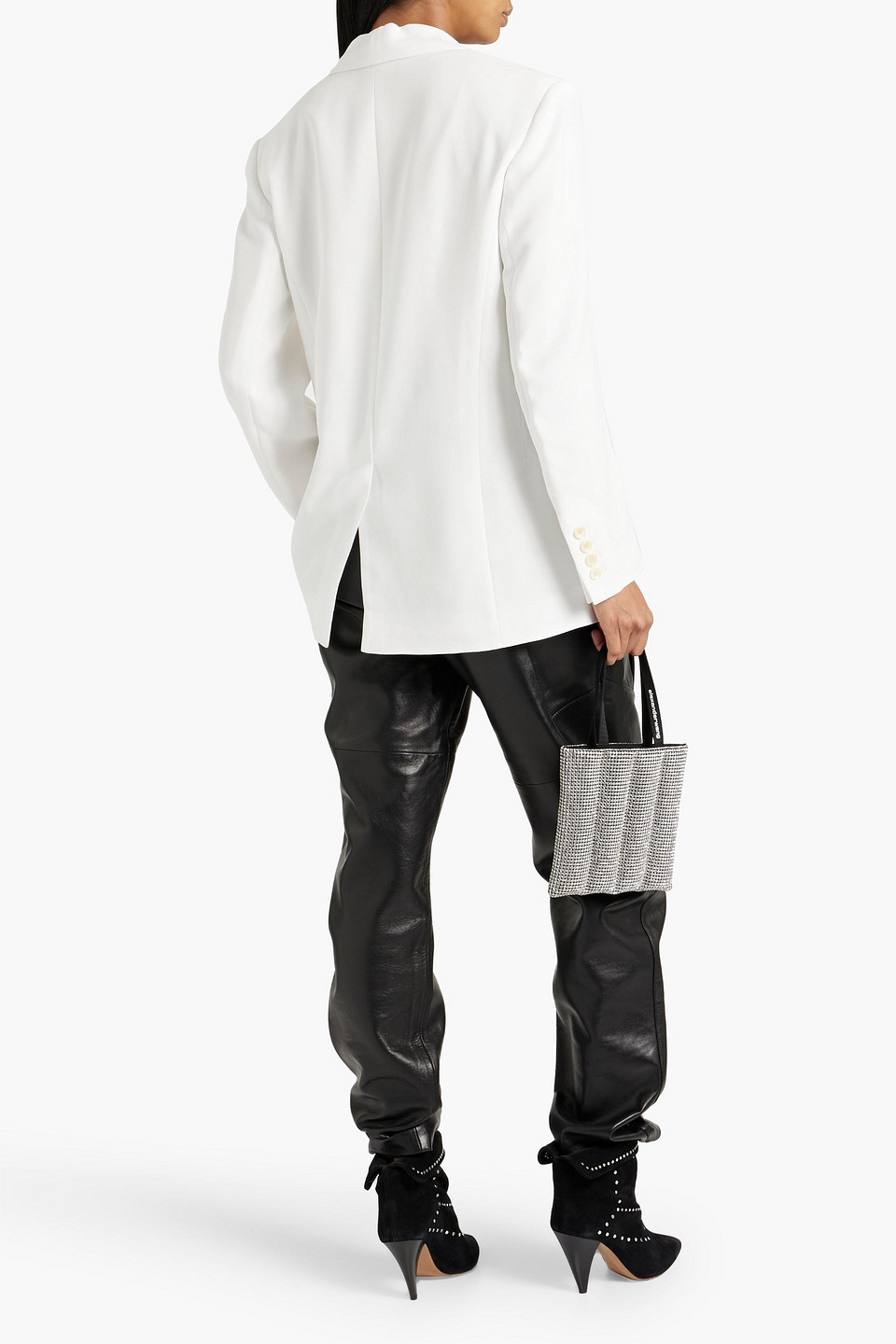 Isabel Marant Ratela Crepe Blazer In White