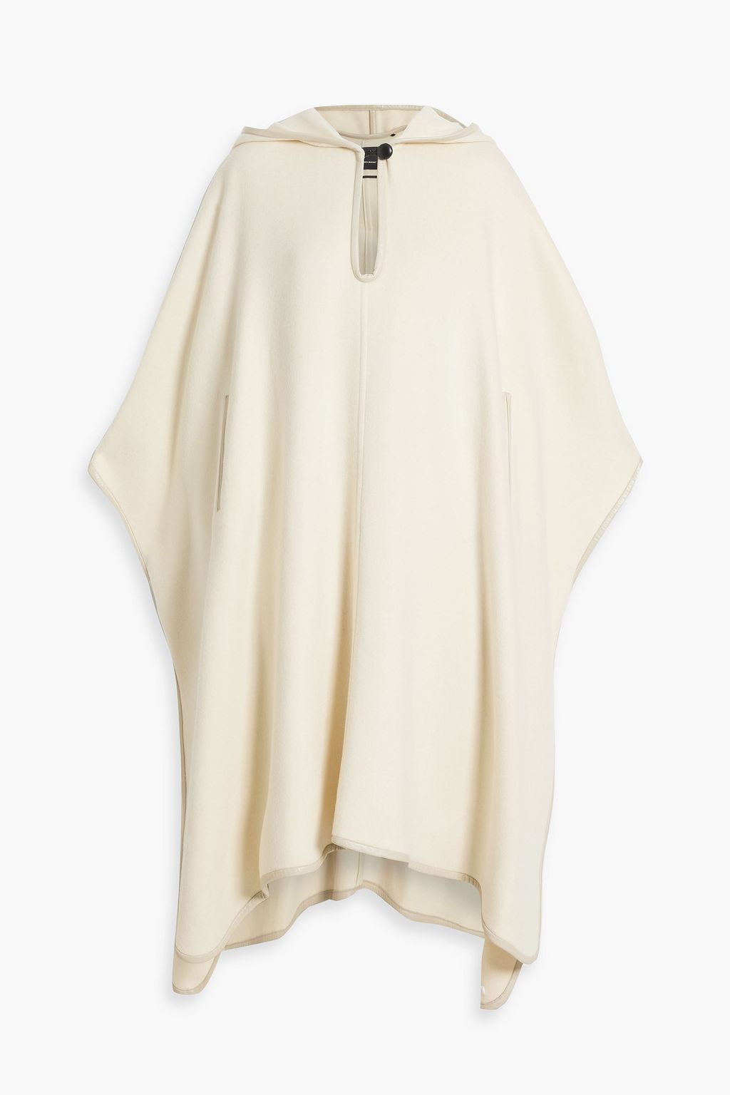 ISABEL MARANT Eowyn wool-blend felt hooded poncho | THE OUTNET