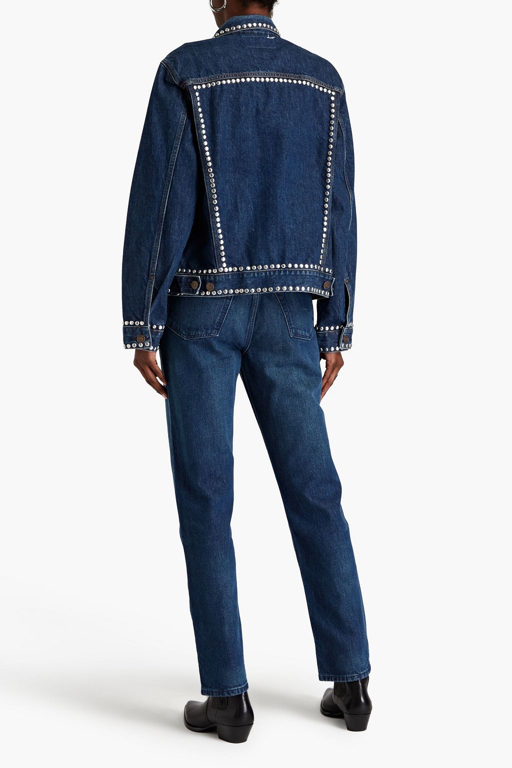 RE/DONE Studded denim jacket
