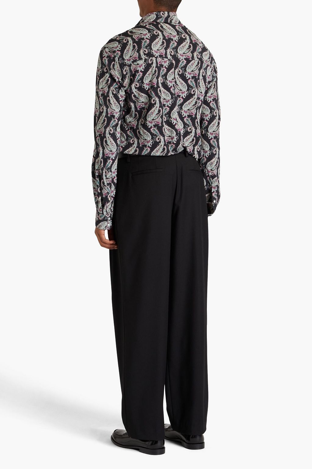 ISABEL MARANT Lettyzim paisley-print jersey shirt