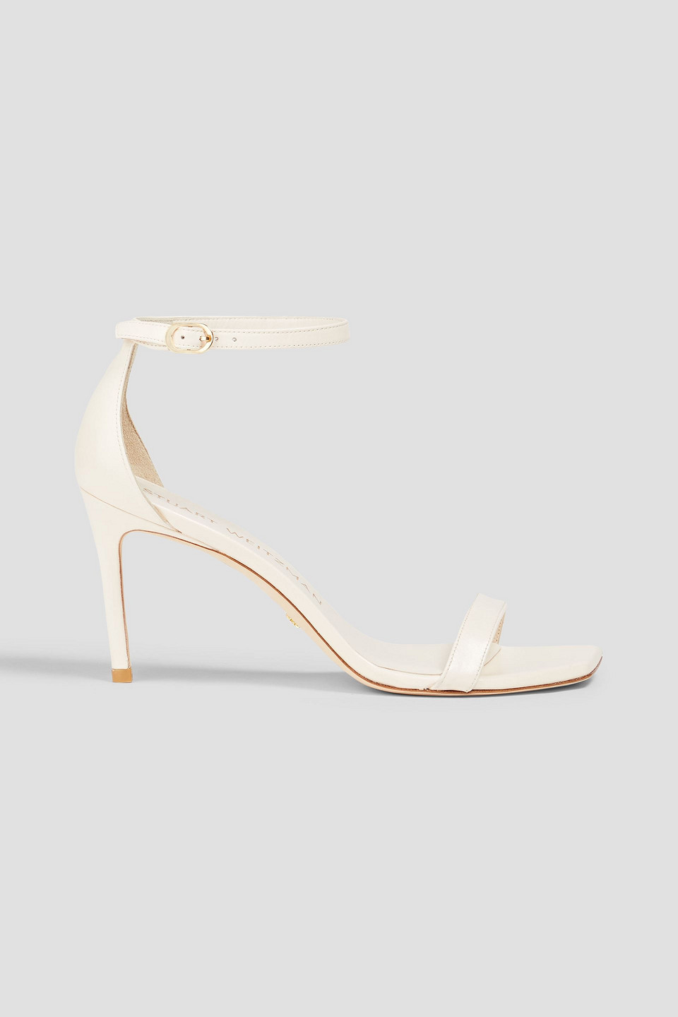Stuart Weitzman - Leather sandals - White