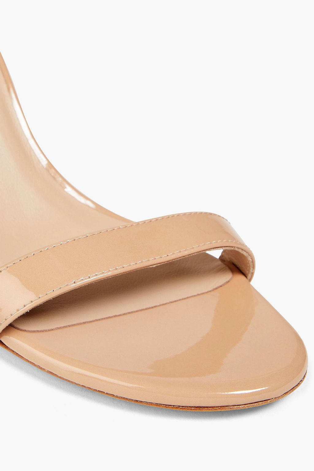 STUART WEITZMAN Patent-leather sandals