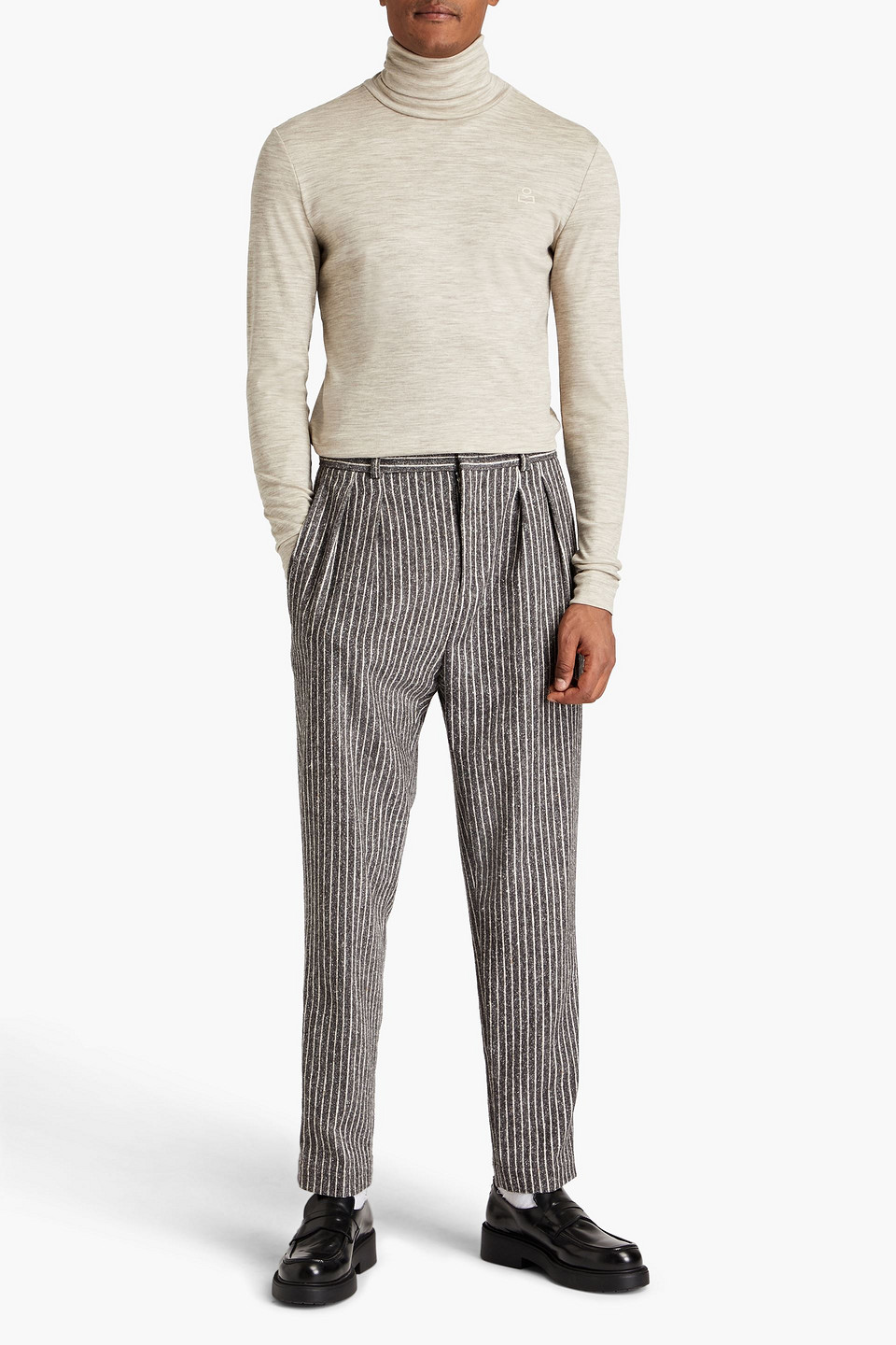  Isabel Marant - Smith Wool Turtleneck Sweater - Neutral - S 