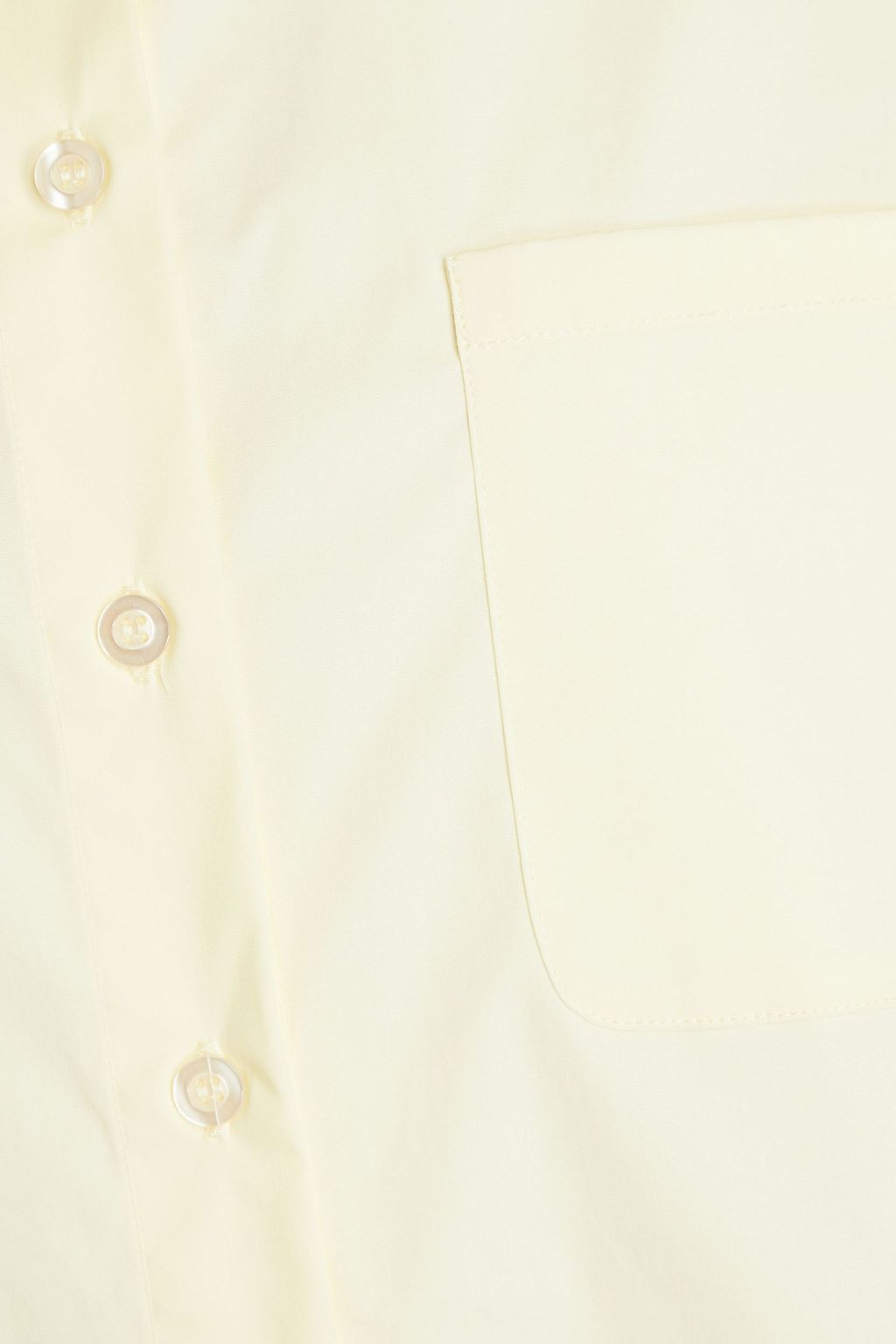 ANNA QUAN Stretch-cotton poplin shirt