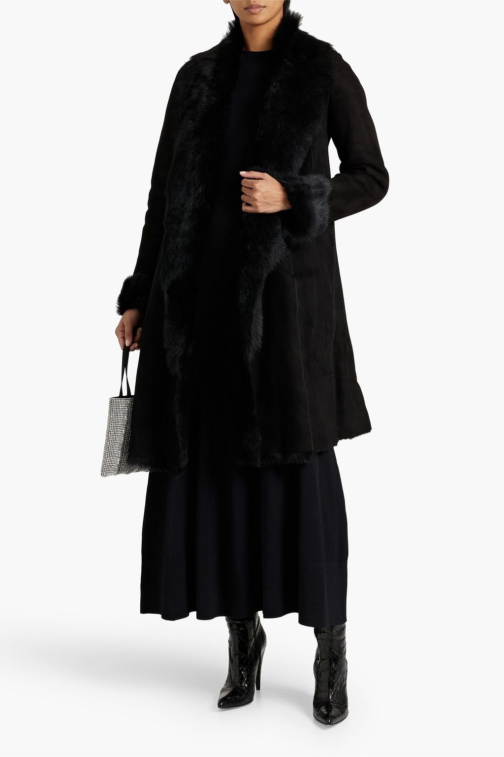 DOM GOOR Shearling coat