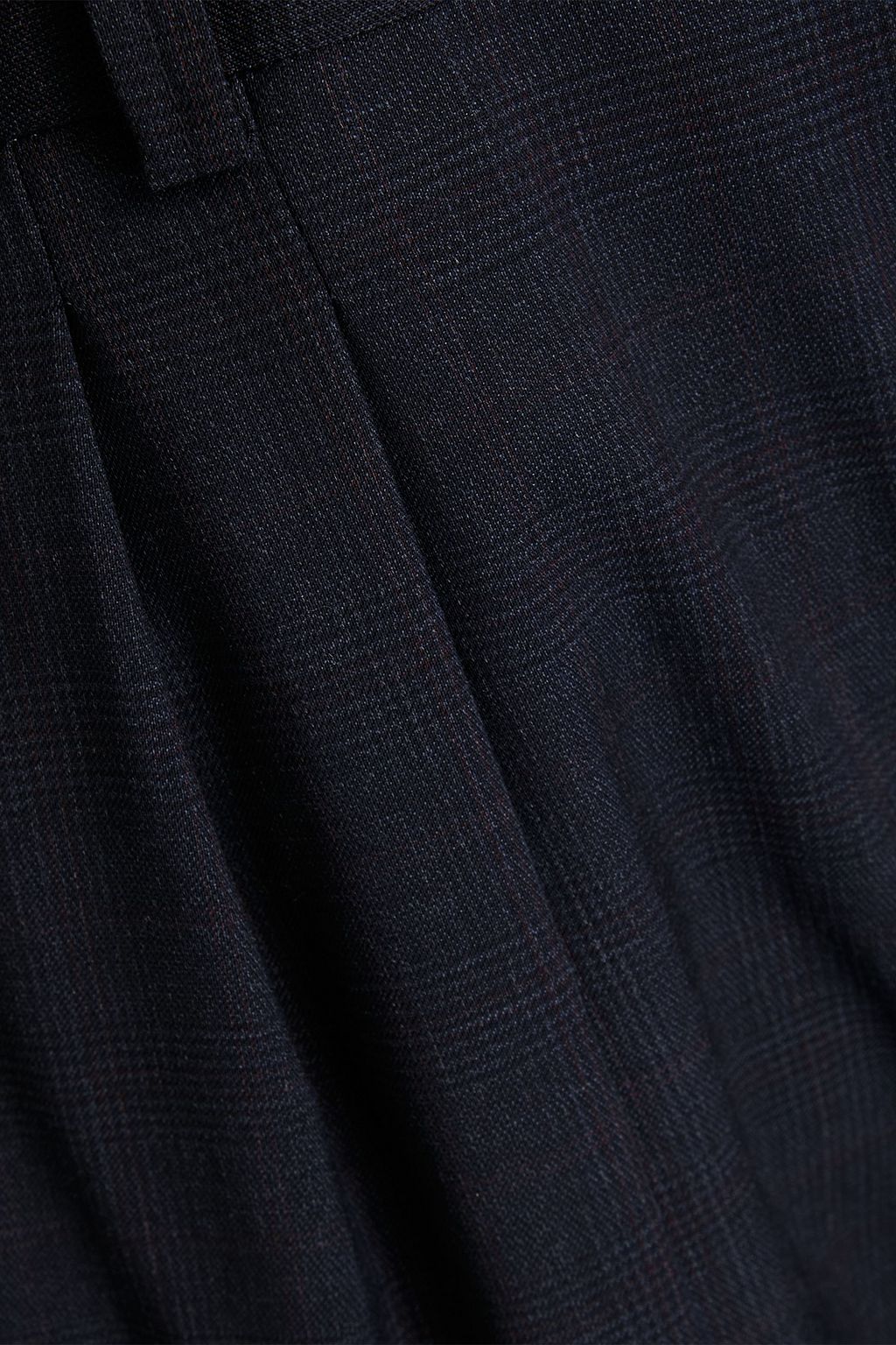ISABEL MARANT Nicklas tapered Prince of Wales checked linen pants